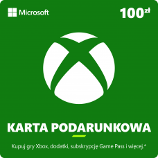 Microsoft Xbox Gift Card 100 PLN