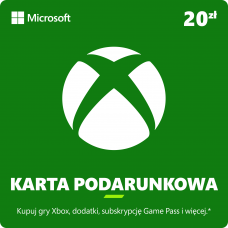 Microsoft Xbox Gift Card 20 PLN