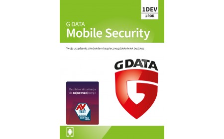 Antivirus software G Data Mobile Internet Security - 1 device / 1 year
