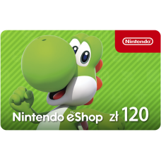 Nintendo eShop funds 120 PLN