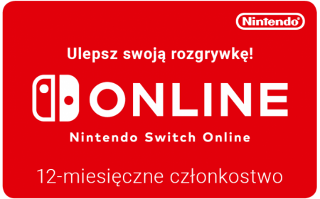 Nintendo Switch Online [ER1] 12-month membership