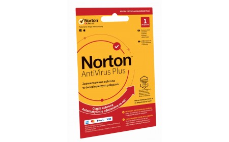 Antivirus software Norton AntiVirus Plus - 1 device / 12 months