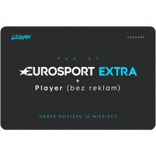 EUROSPORT+ PLAYER (no ads) - 12 months