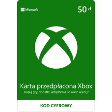 Microsoft Xbox Gift Card 50 PLN